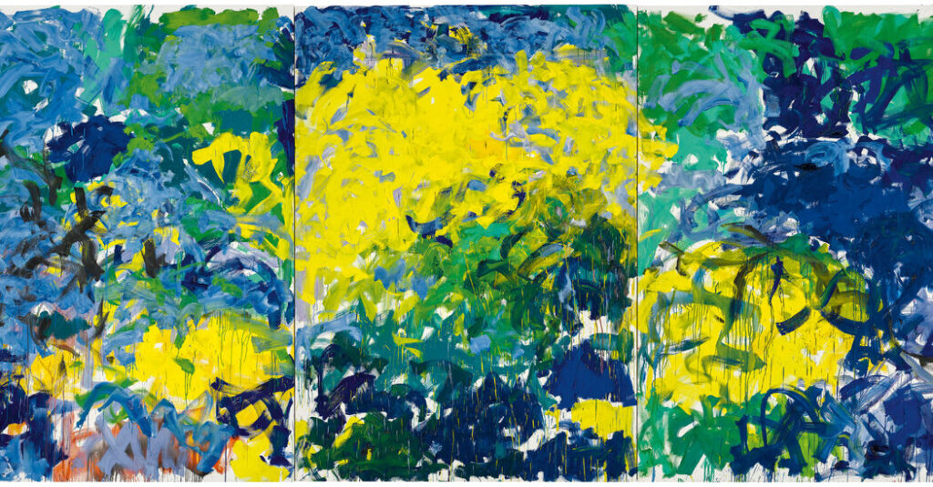 A Fundação Joan Mitchell afirma que os anúncios da Vuitton infringem os direitos autorais do pintor