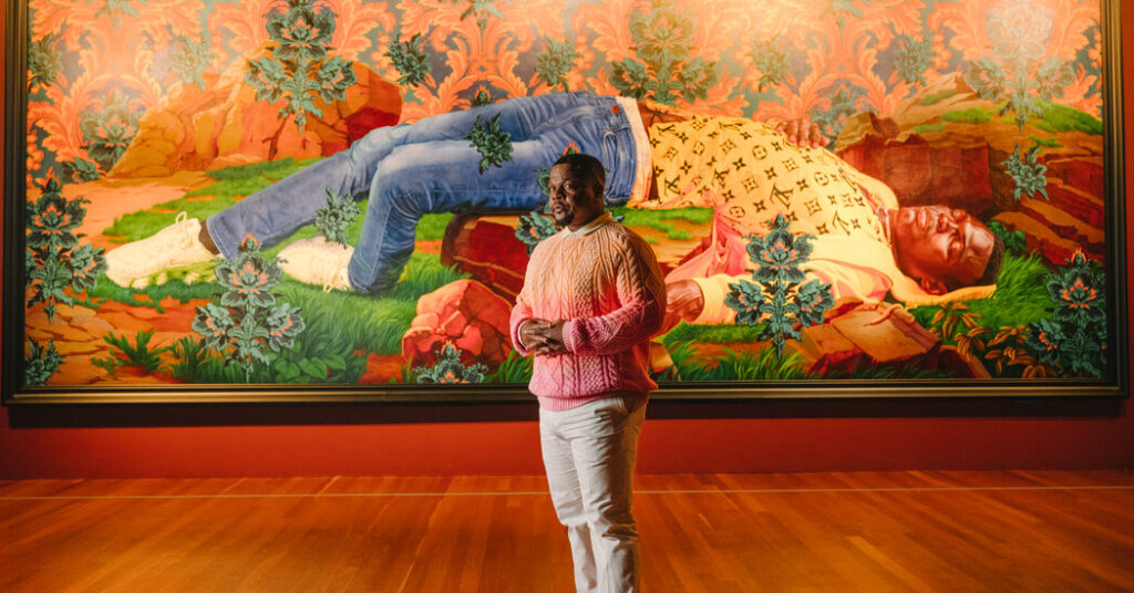 A nova exposição de Kehinde Wiley é uma capela de luto